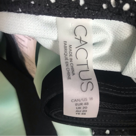 New - Cactus One Piece Swimsuit - Size 16 - Picture 8 of 12